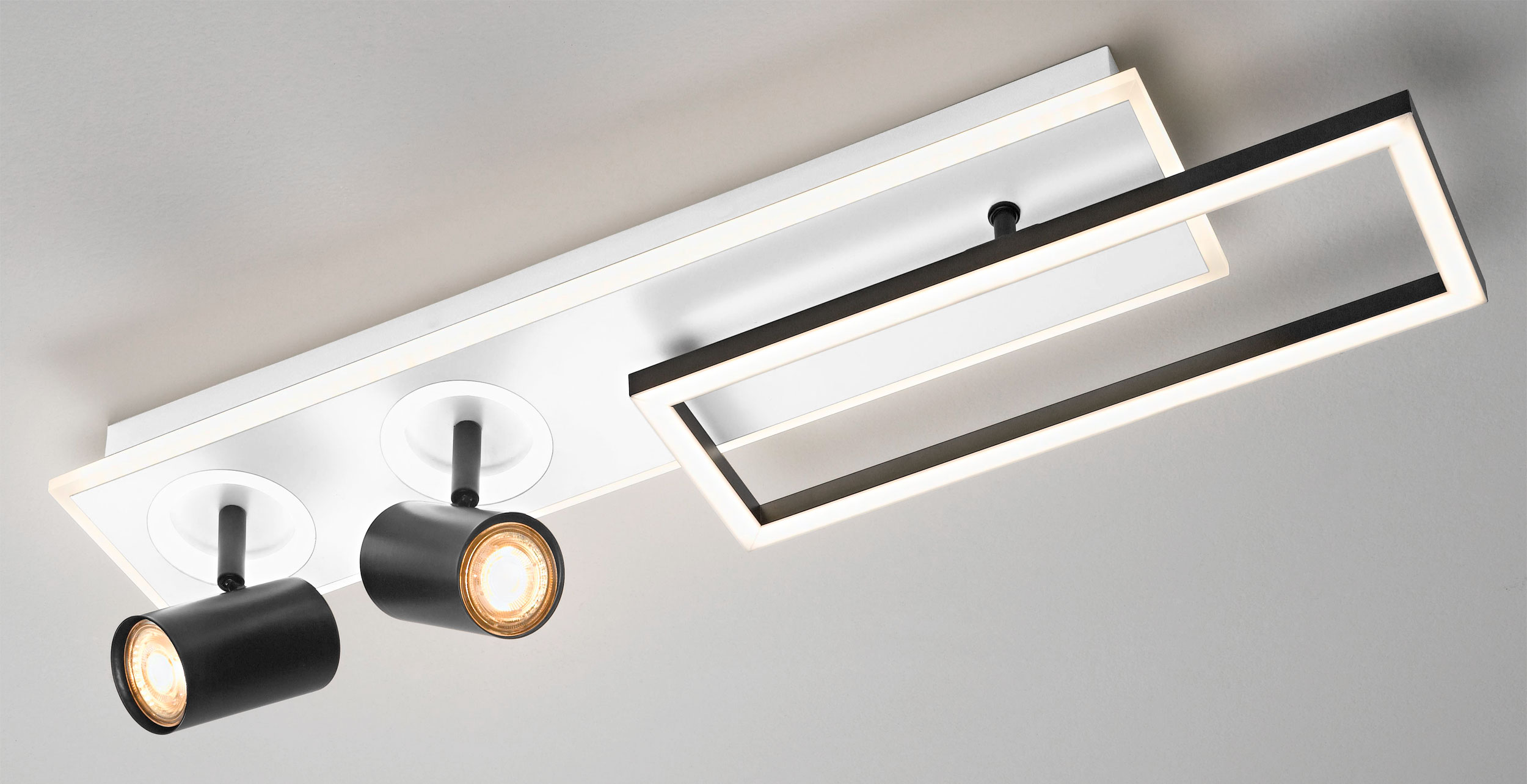 LED-Deckenleuchte 2flg image number null