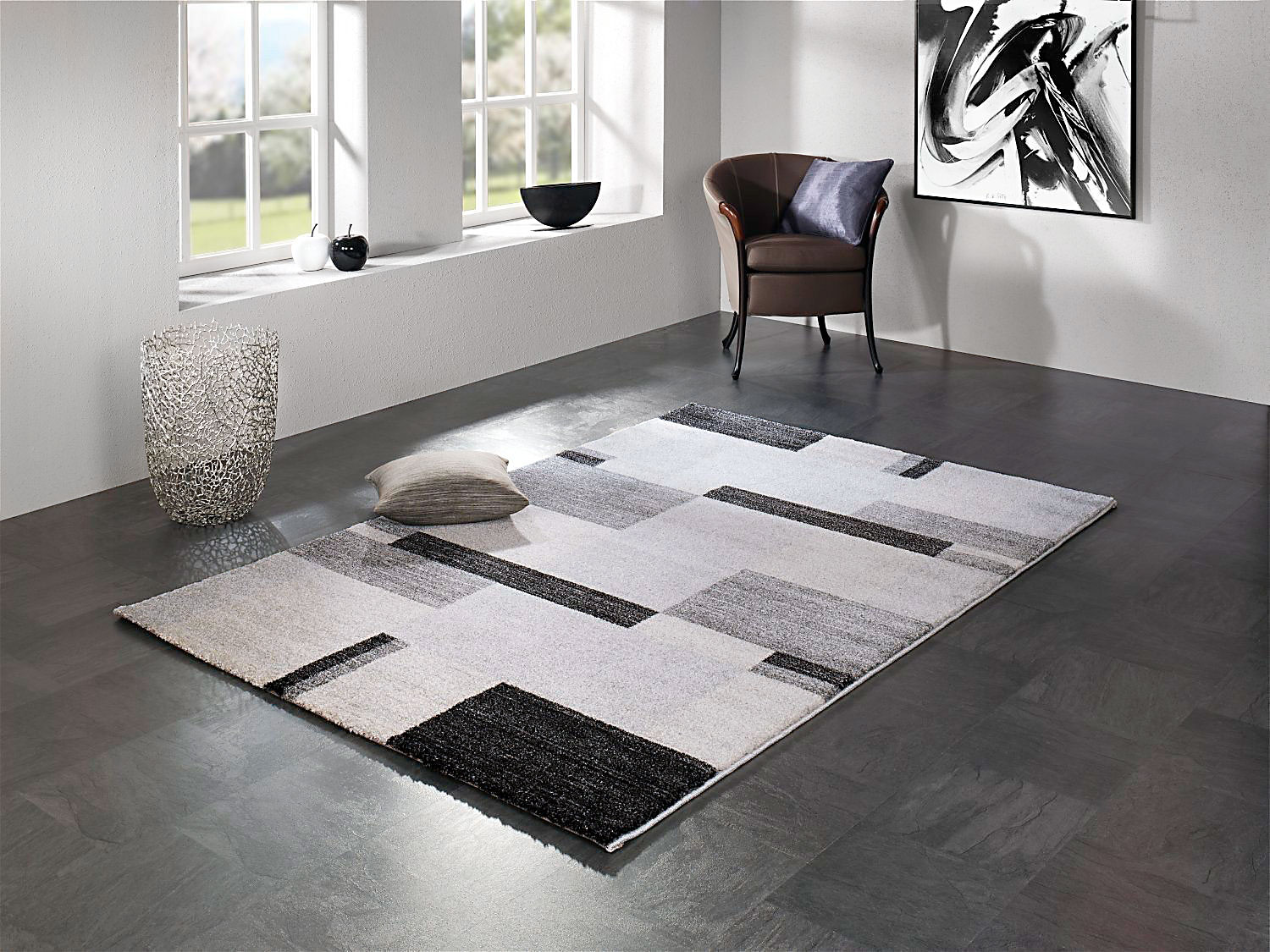 OCI Moderner Webteppich image number 4