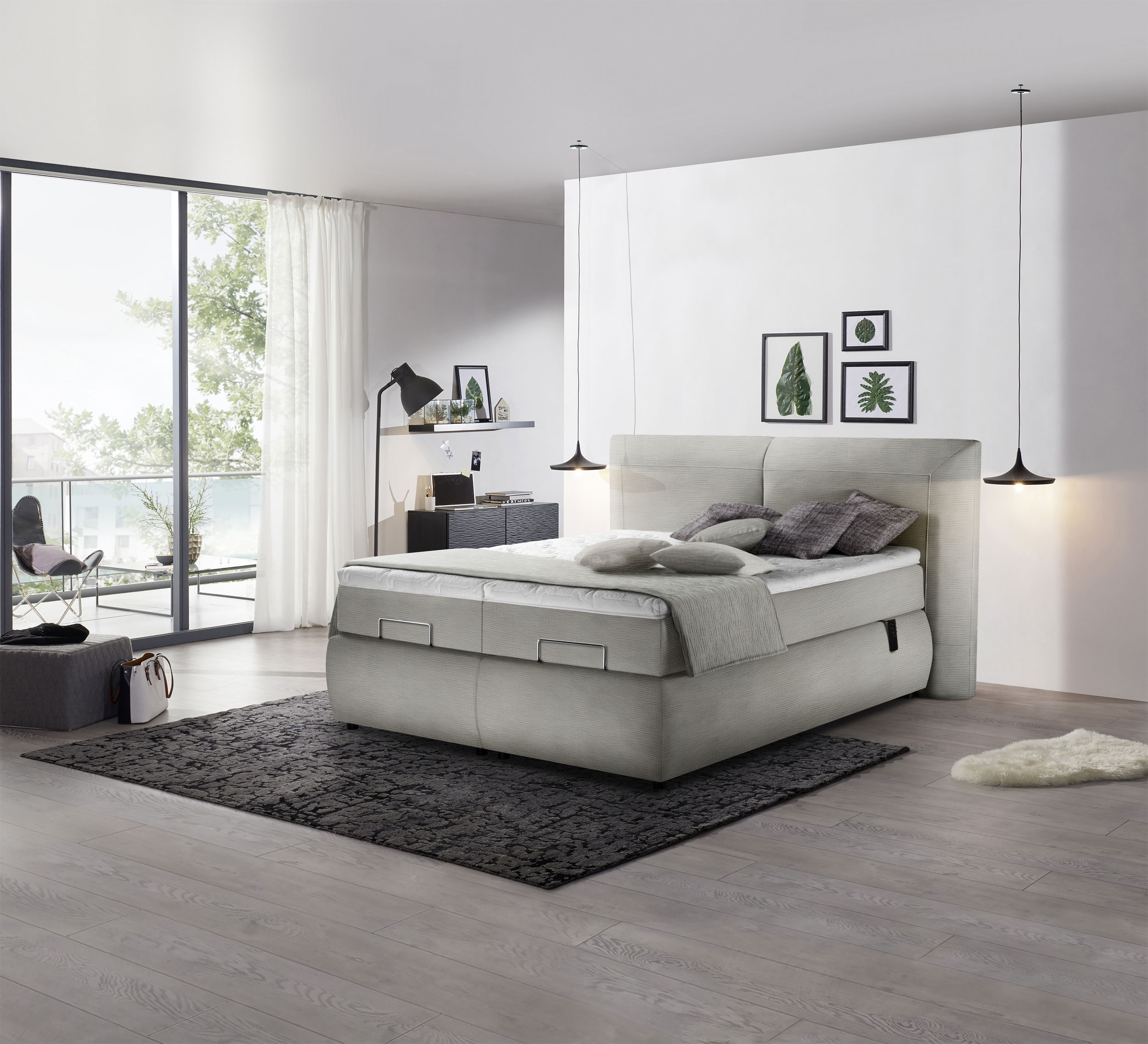 vito Boxspringbett m. Motor image number 3