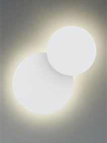 B-Leuchten LED-Wandleuchte 2flg image number 1