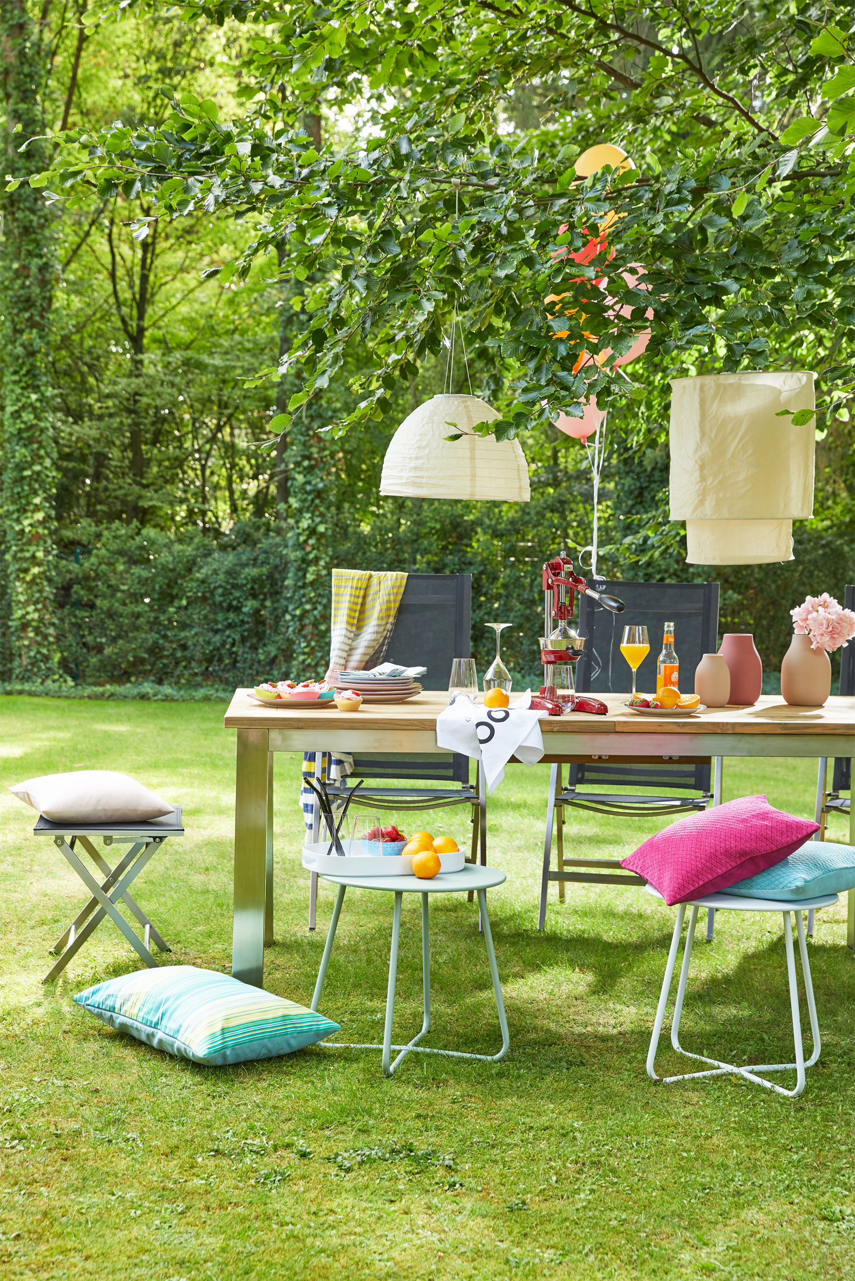 OUTDOOR Garten-Beistelltisch klein image number 5