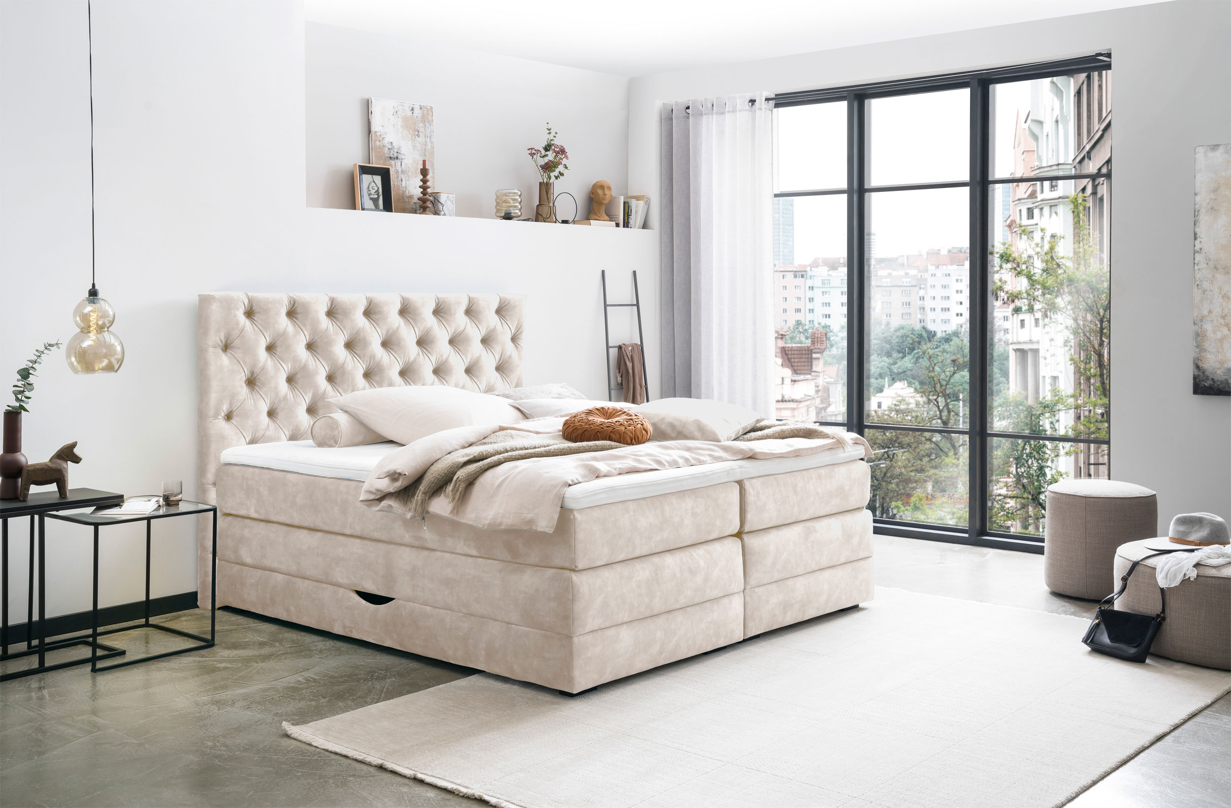 Boxspringbett image number null