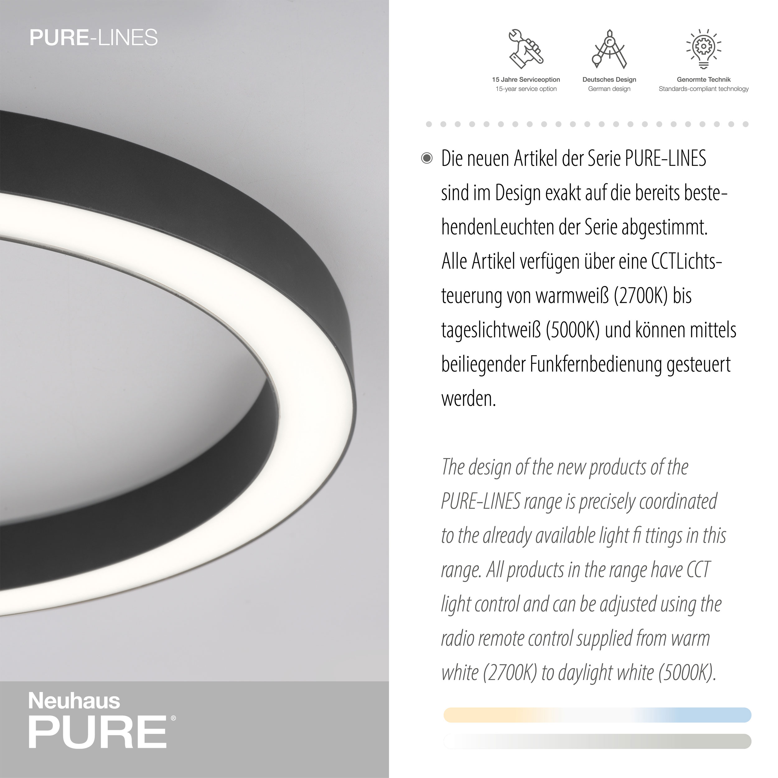 Paul Neuhaus LED-Deckenleuchte 1flg image number 3