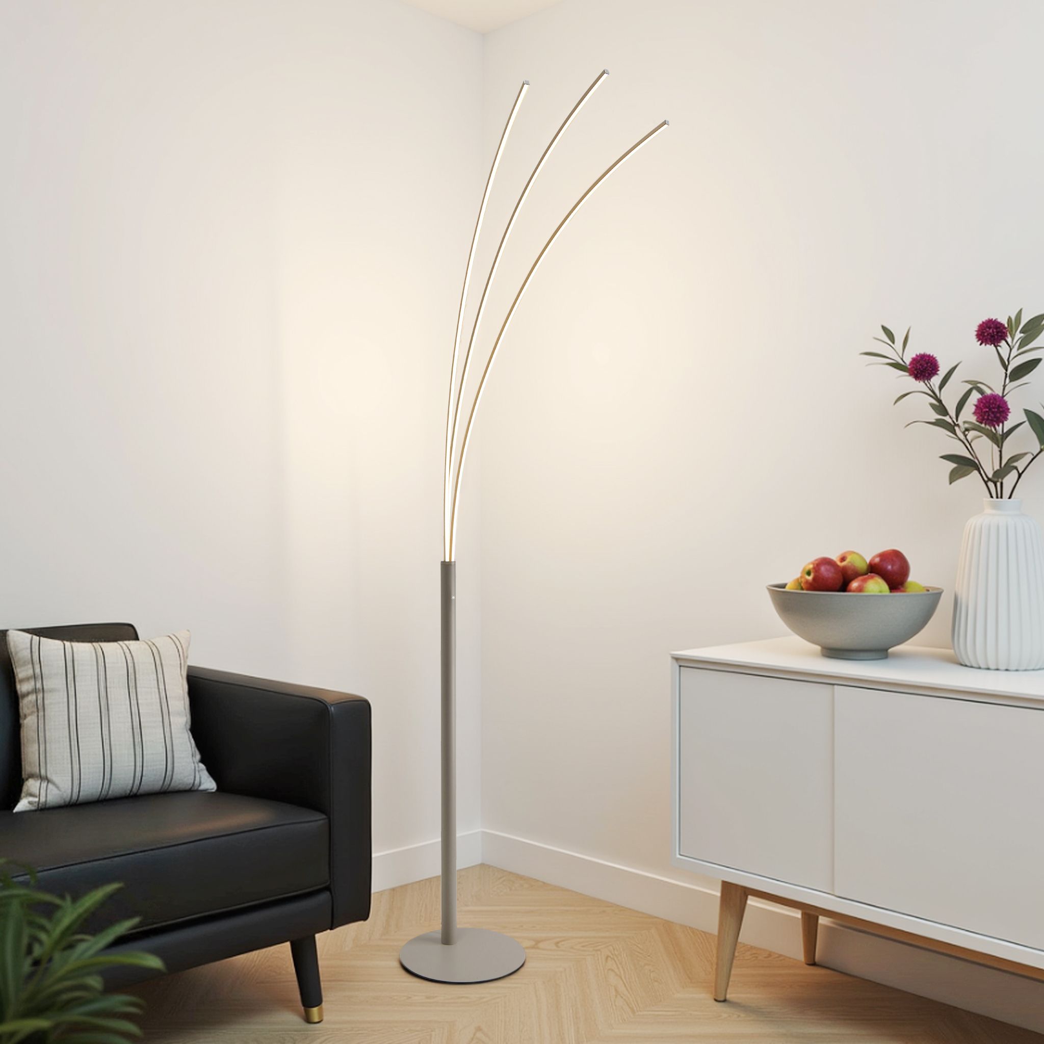 casa NOVA LED-Stehleuchte 3flg image number 3