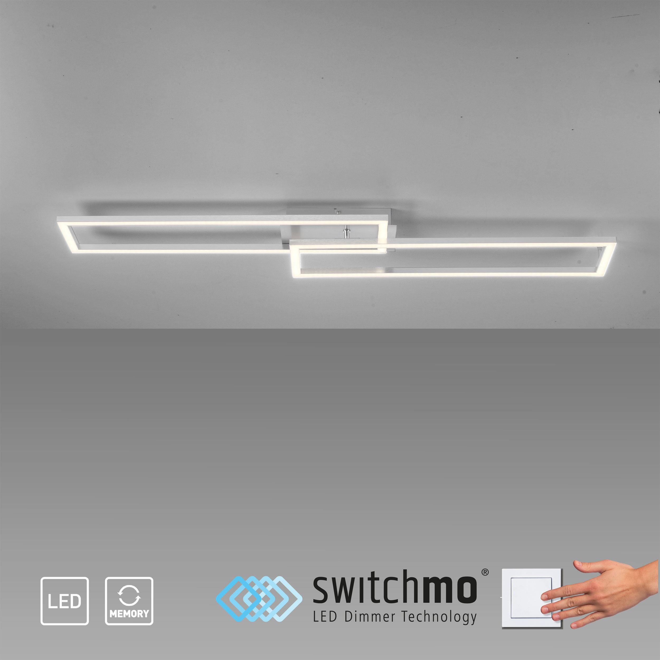 JUST LIGHT. LED-Deckenleuchte 1flg image number 4