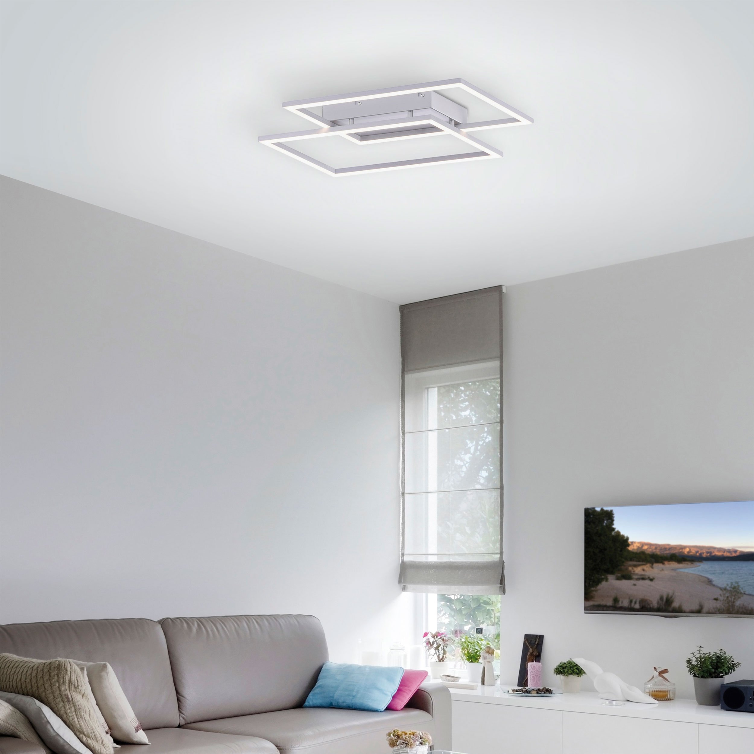 LED-Deckenleuchte 2flg image number null