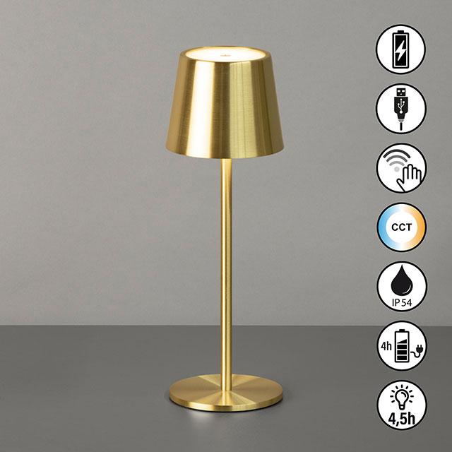 FH Lighting LED-Akku-Tischleuchte 1flg image number 2