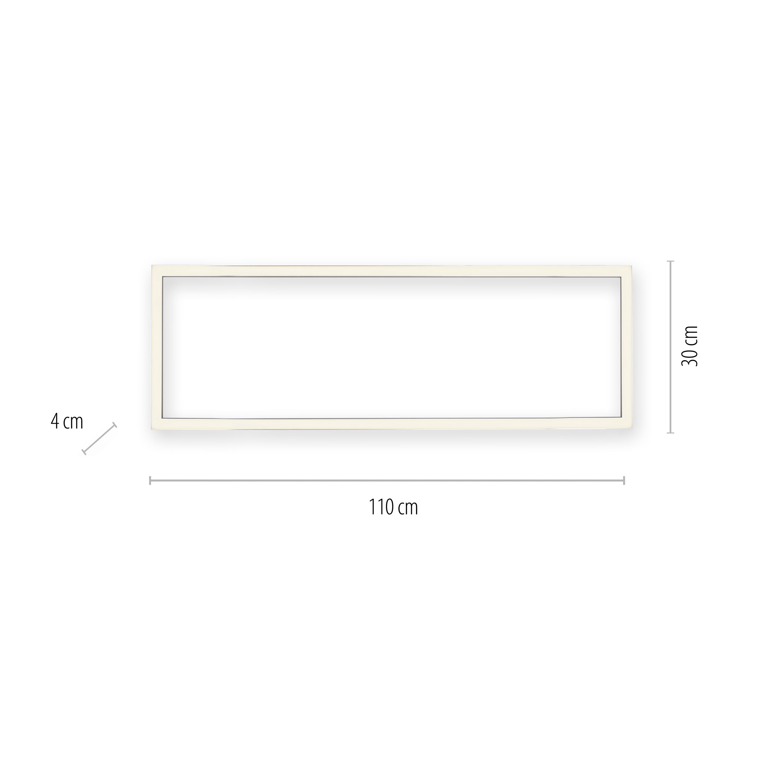 LED-Deckenleuchte 1flg image number null