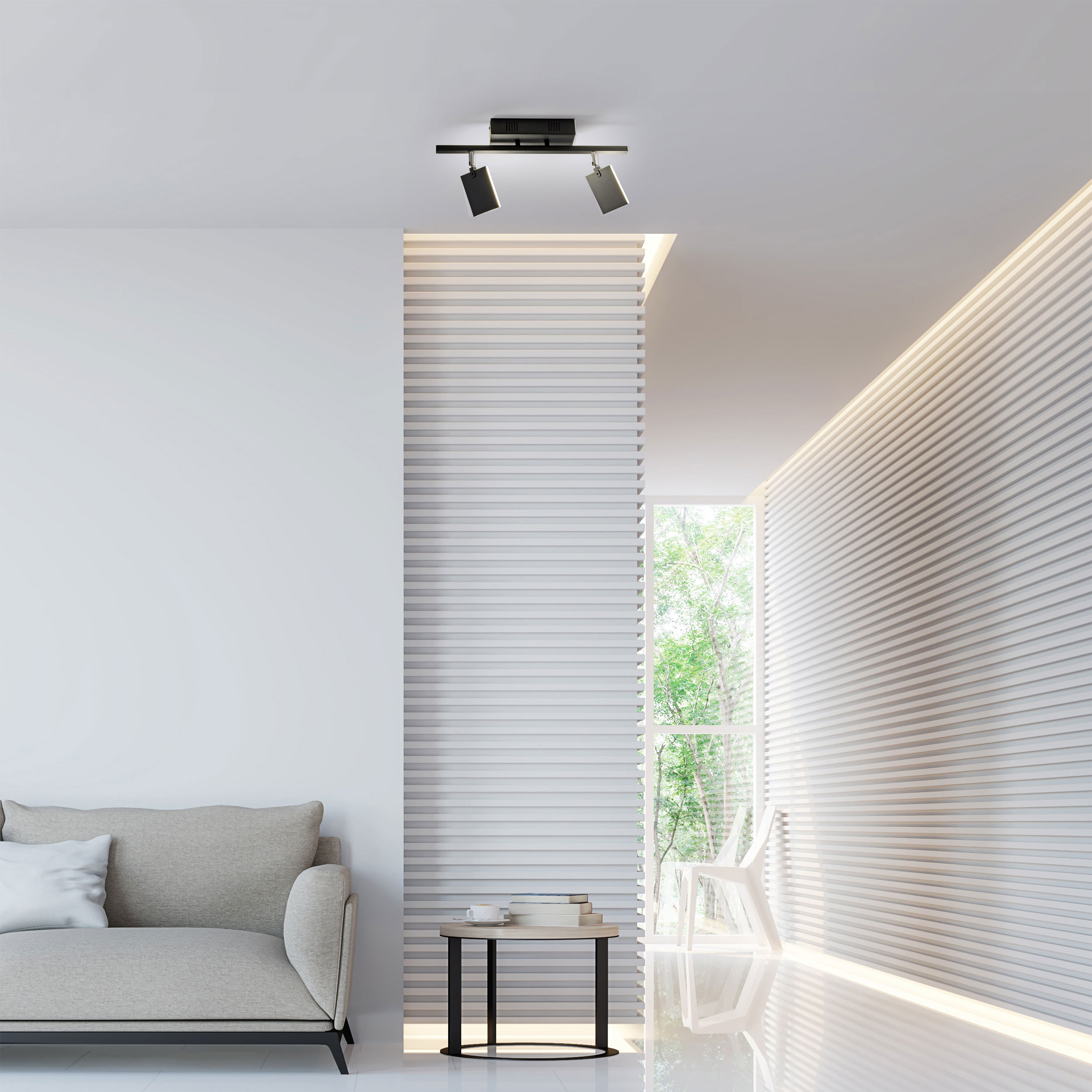 Paul Neuhaus LED-Deckenleuchte 2flg image number 7
