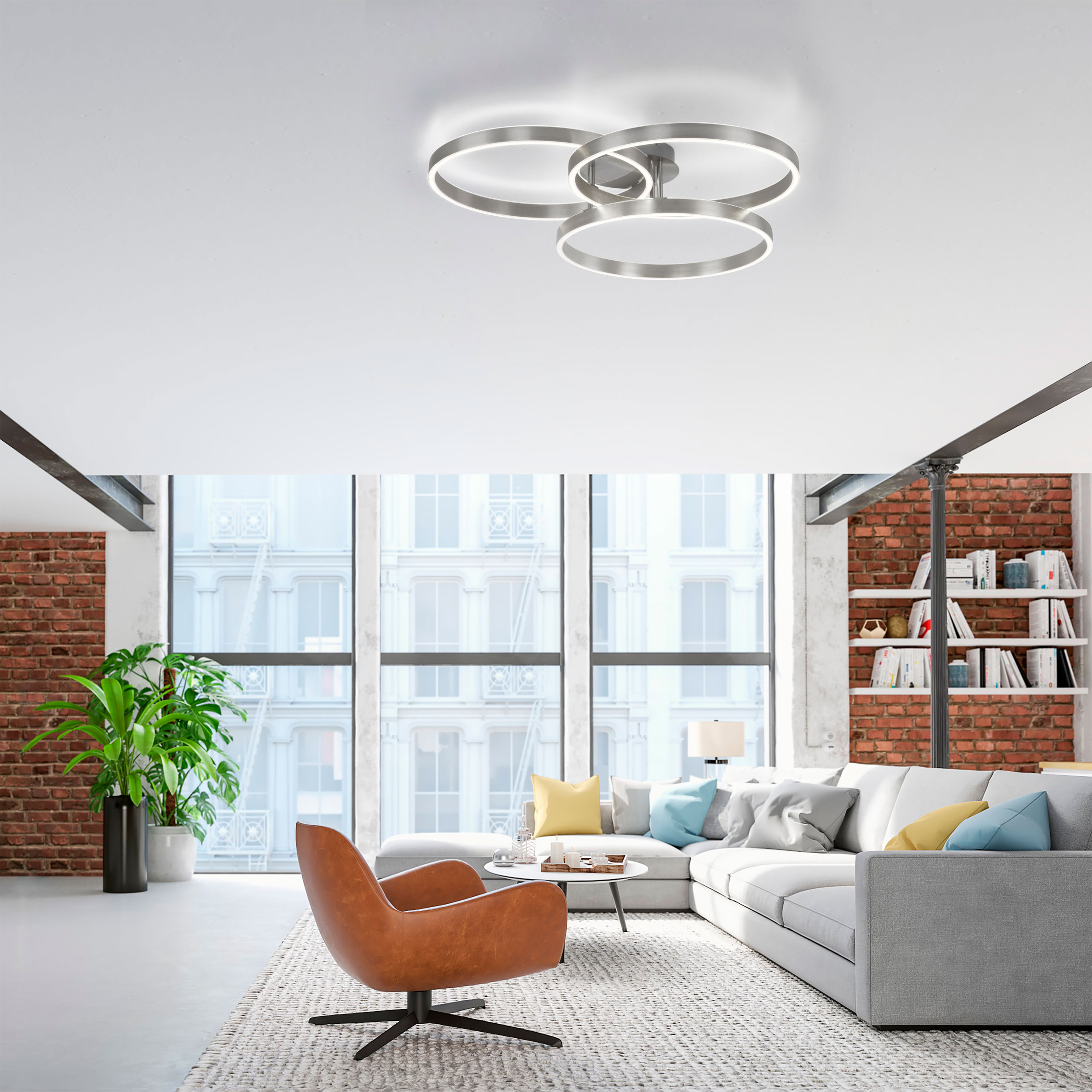 Paul Neuhaus LED-Deckenleuchte 2flg image number 6
