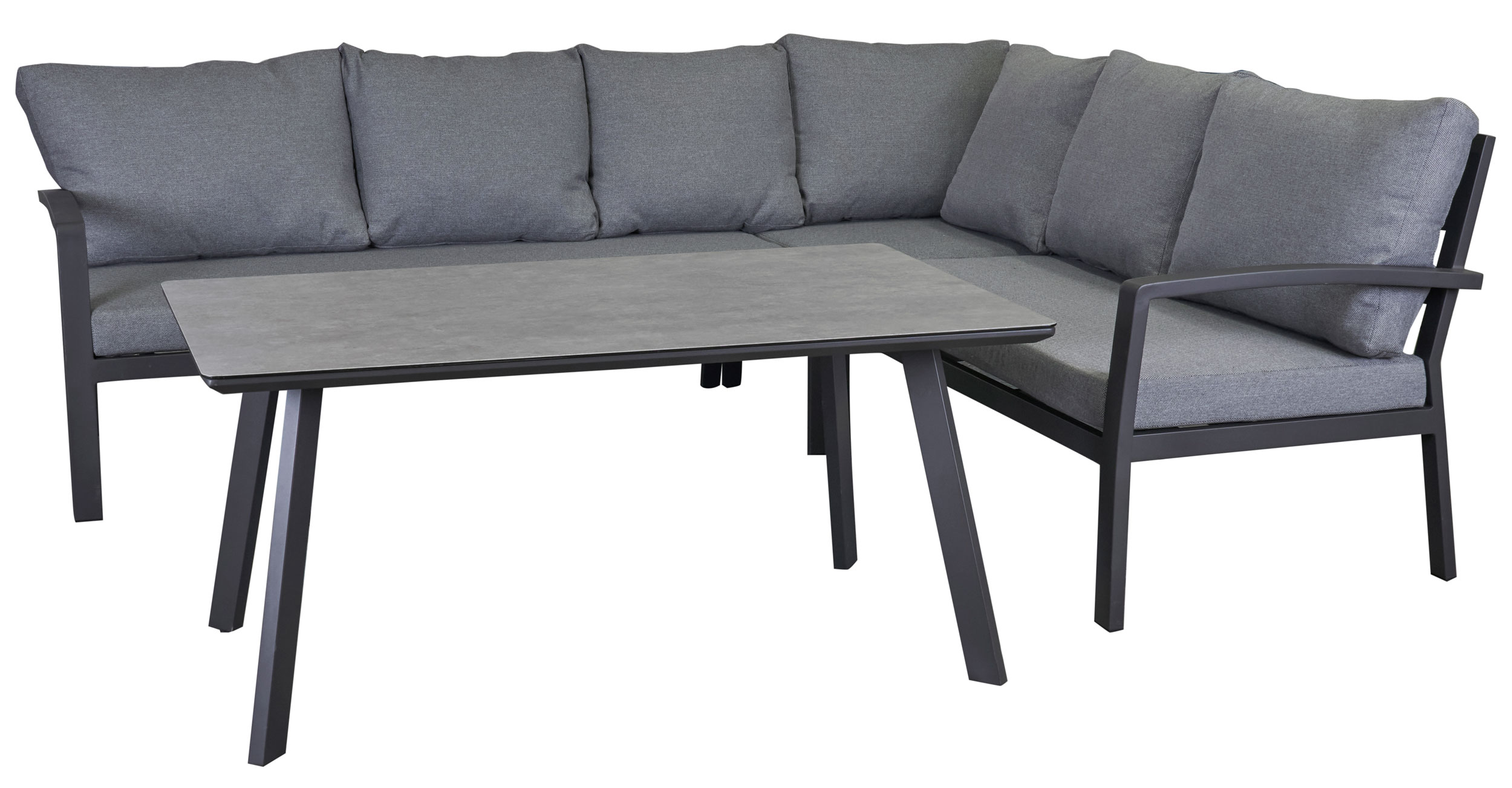 OUTDOOR Garten Speiselounge Set 4 tlg. image number 1