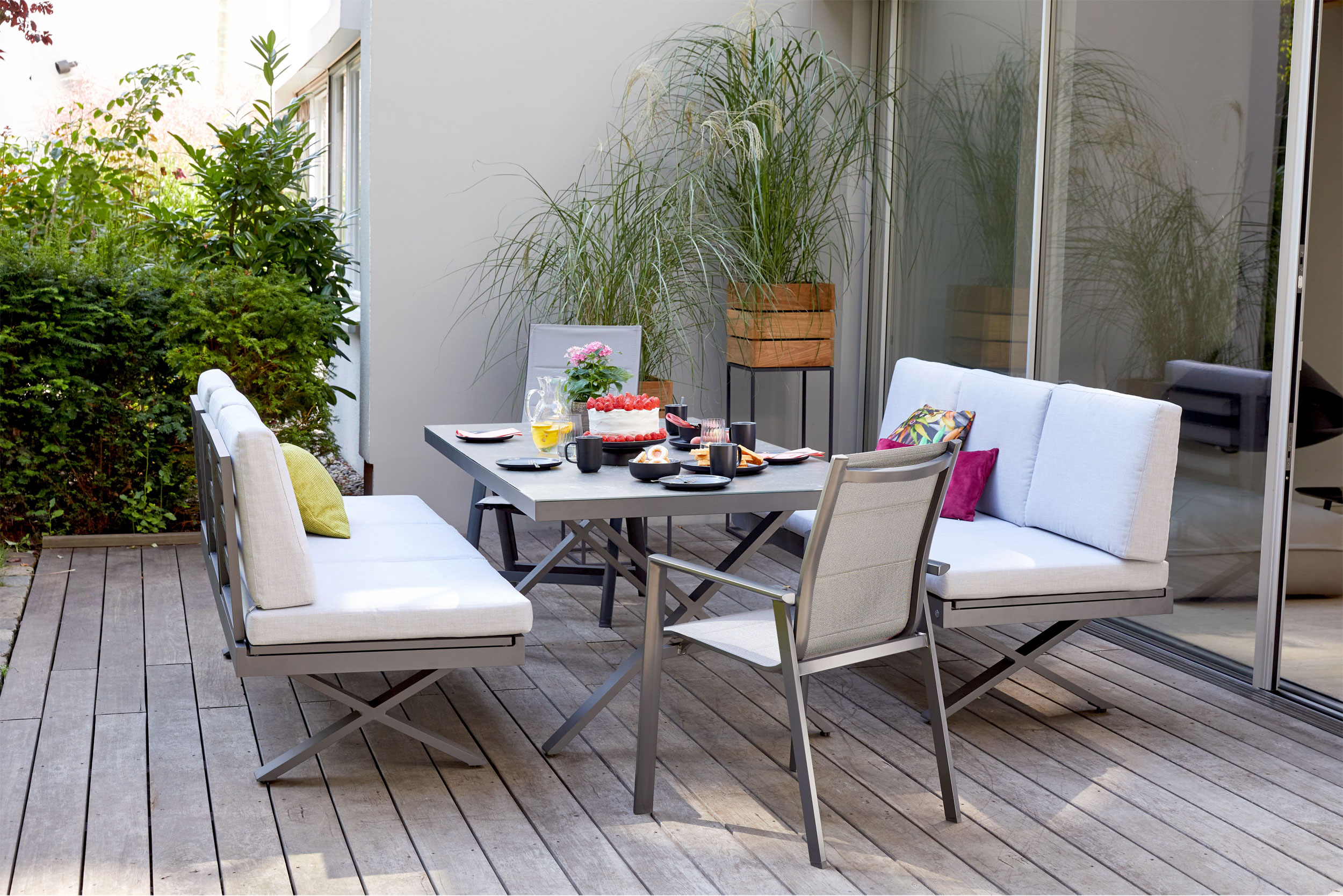 Gartensofa Klappfunkt. rechts image number null