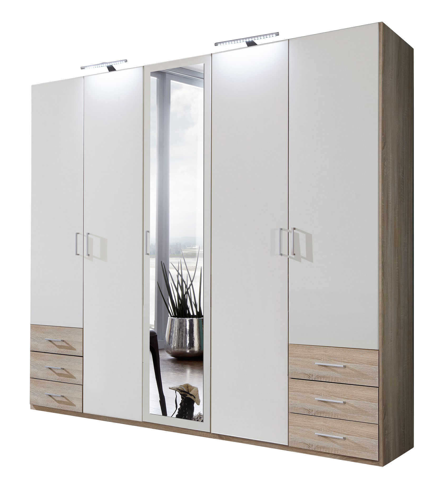 Drehtürenschrank 5-trg. image number 1