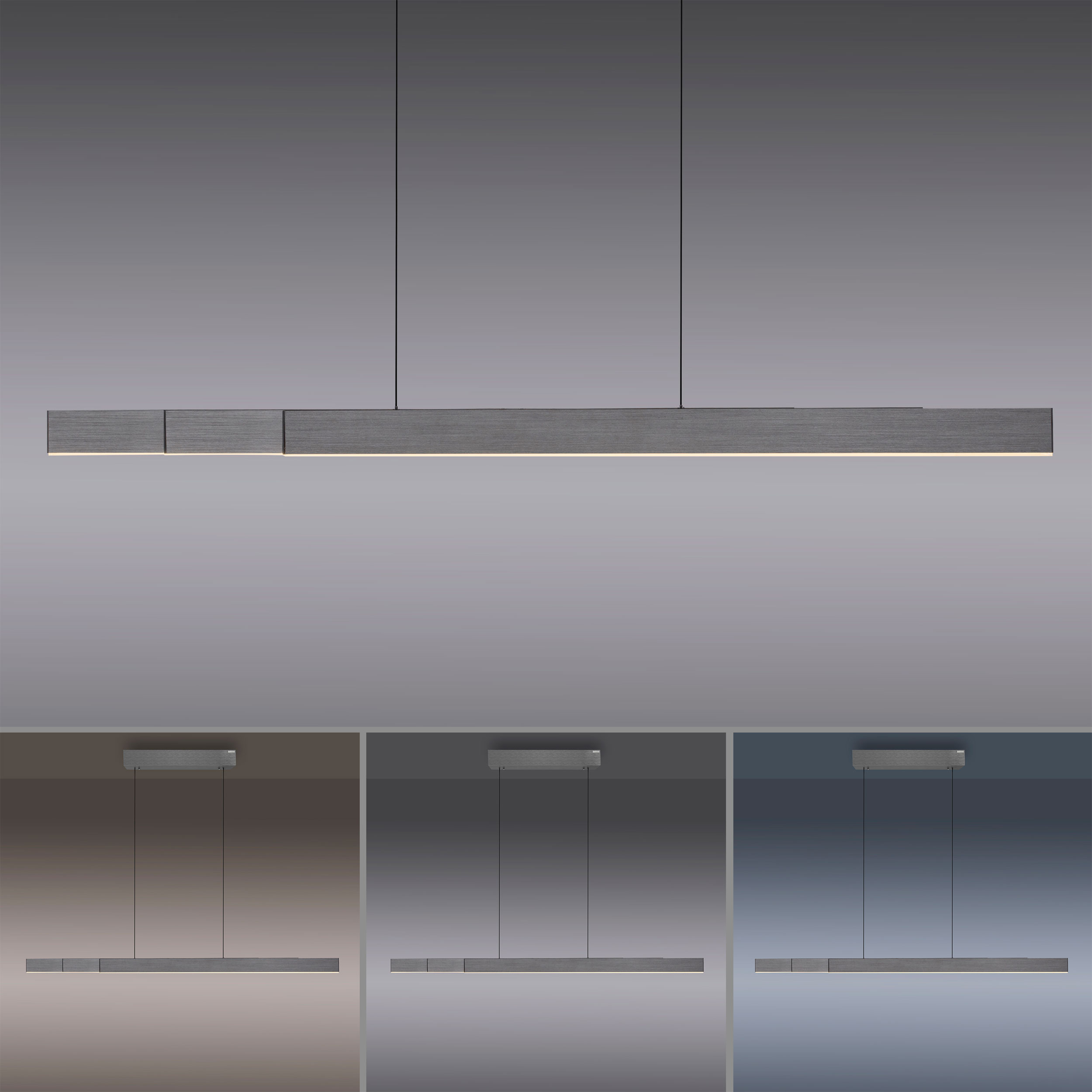 LED-Pendelleuchte 3flg image number null