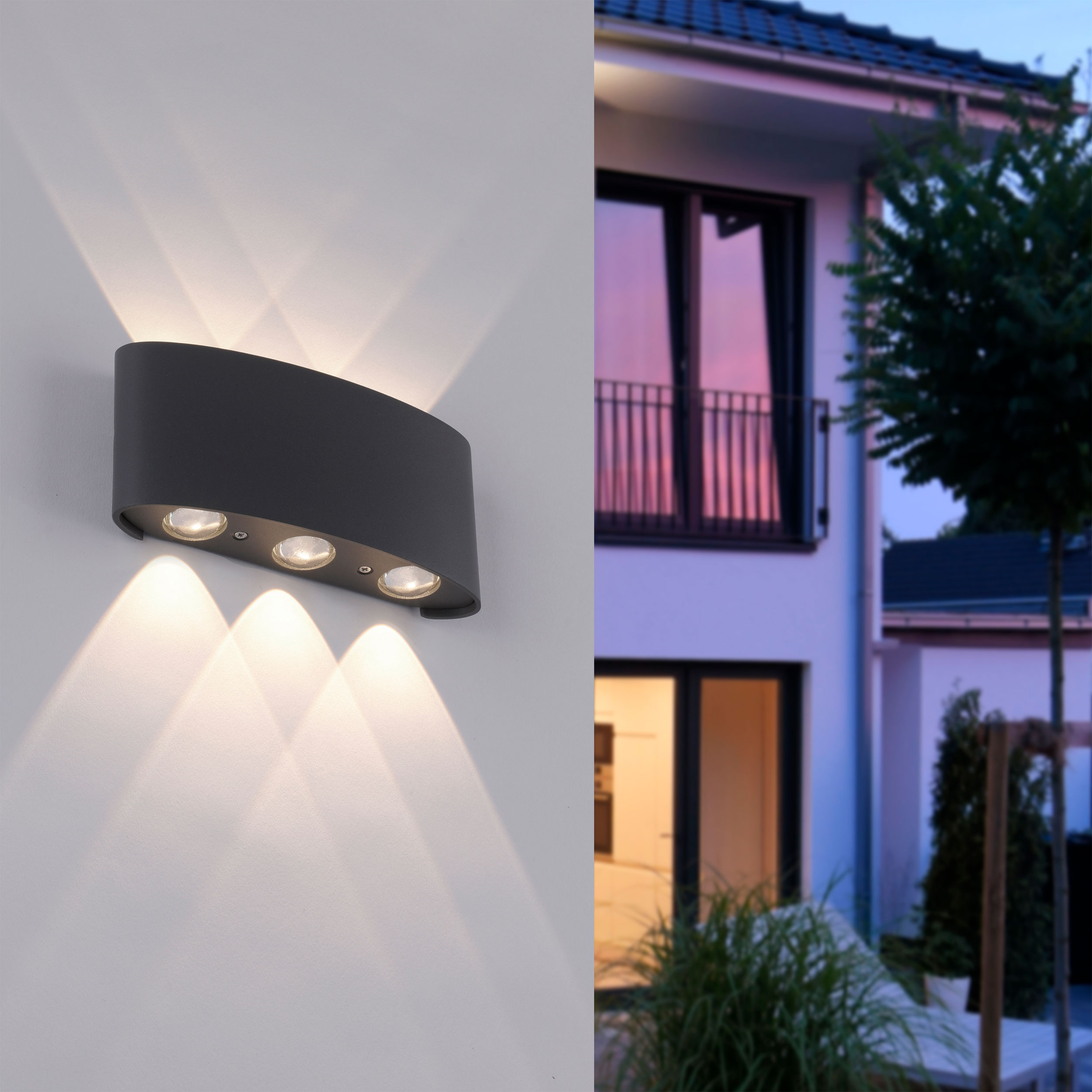 Paul Neuhaus LED-Wandleuchte 6flg image number 7