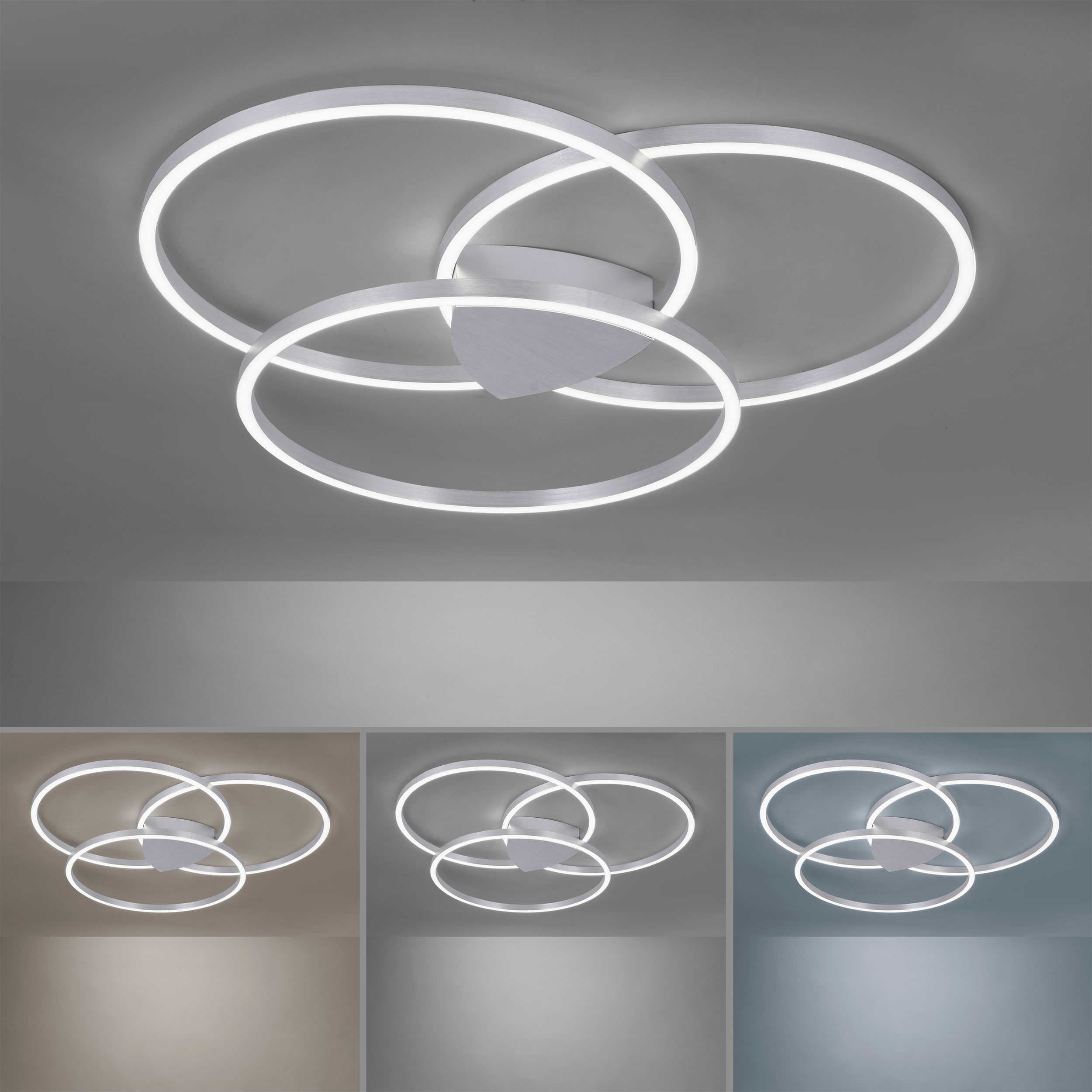 Paul Neuhaus LED-Deckenleuchte 3flg image number 3