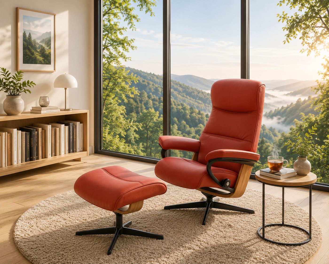 Stressless Stresseless-Sessel mit Hocker image number 2