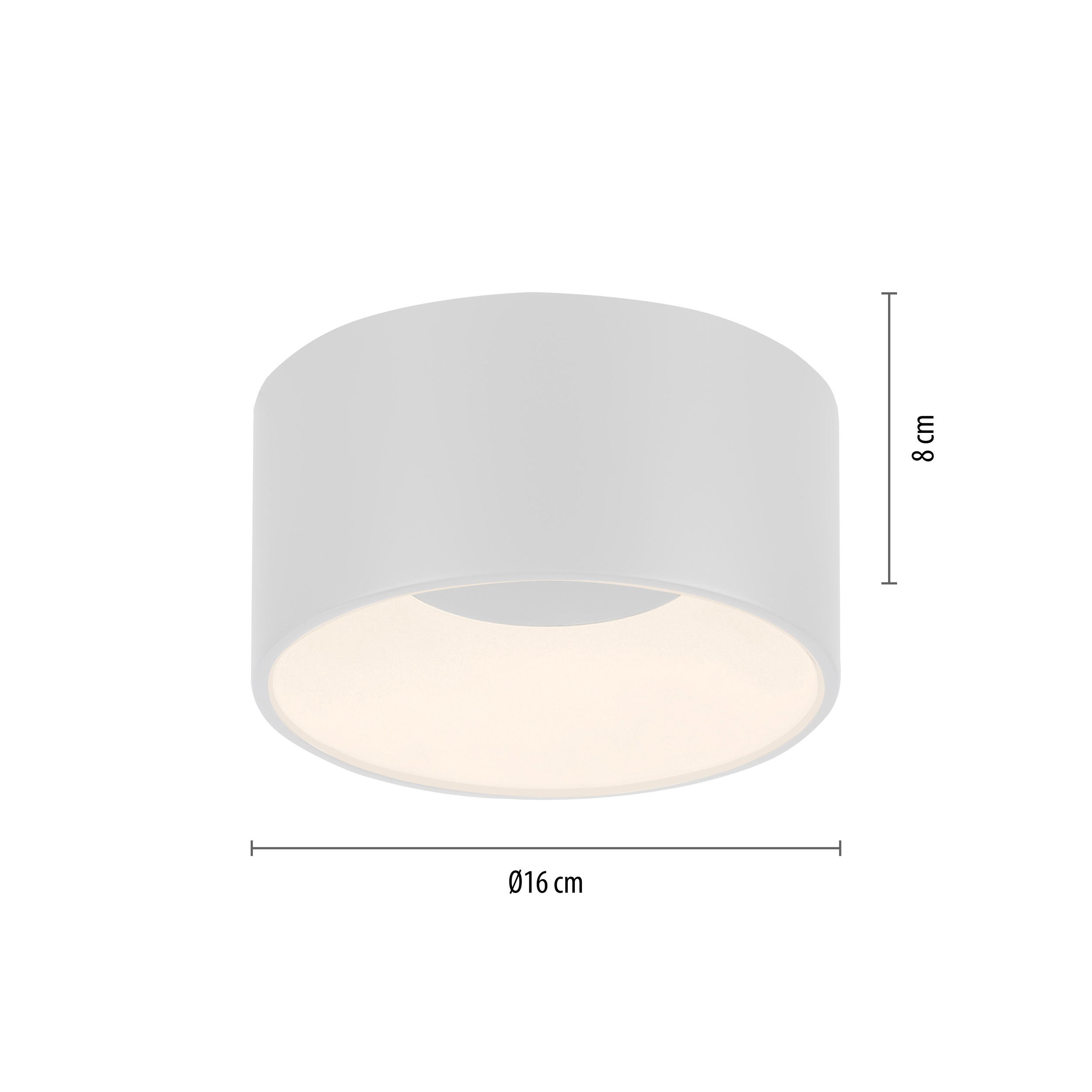 JUST LIGHT LED-Deckenleuchte 1flg image number 4