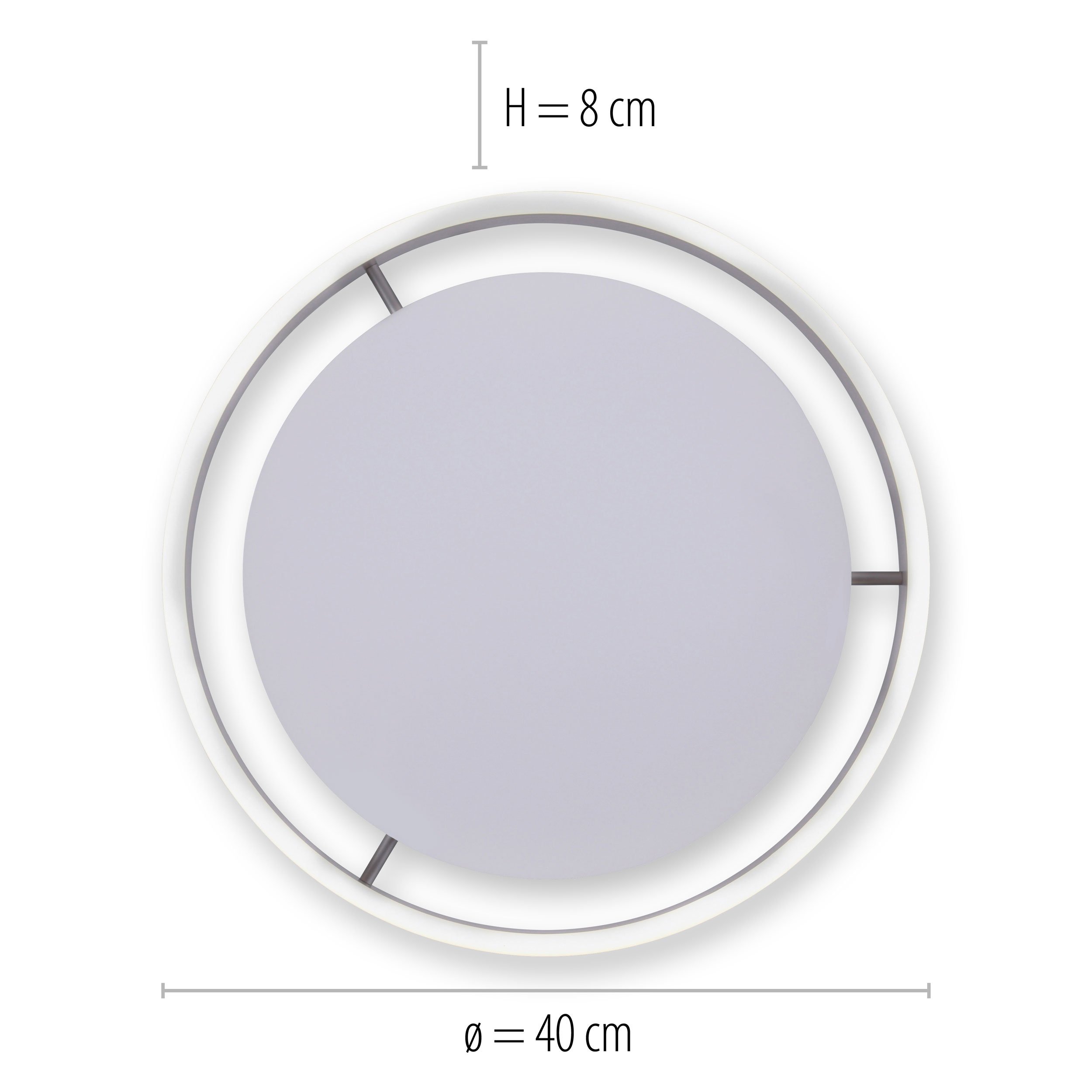 LED-Deckenleuchte 1flg image number null