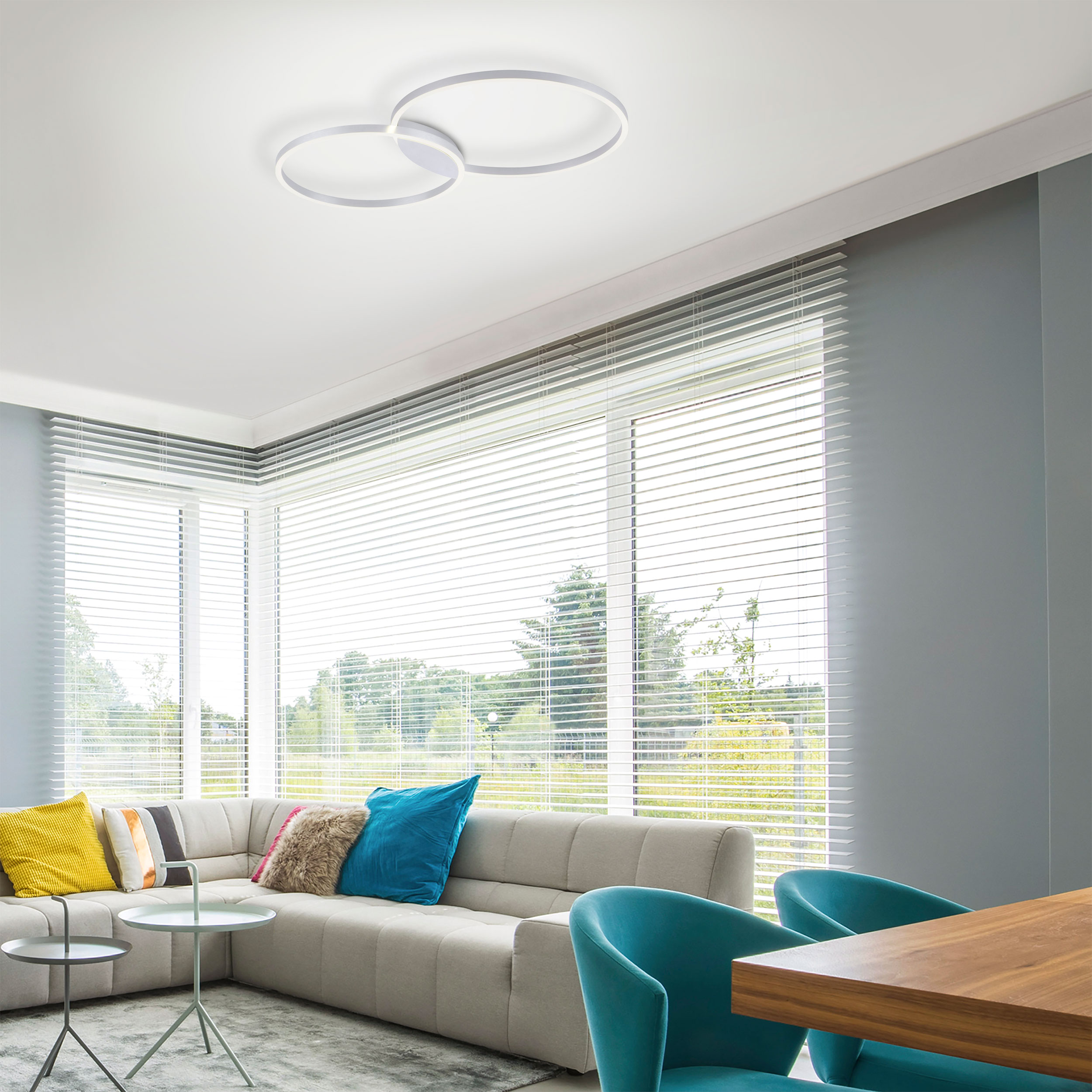 Paul Neuhaus LED-Deckenleuchte 2flg image number 6
