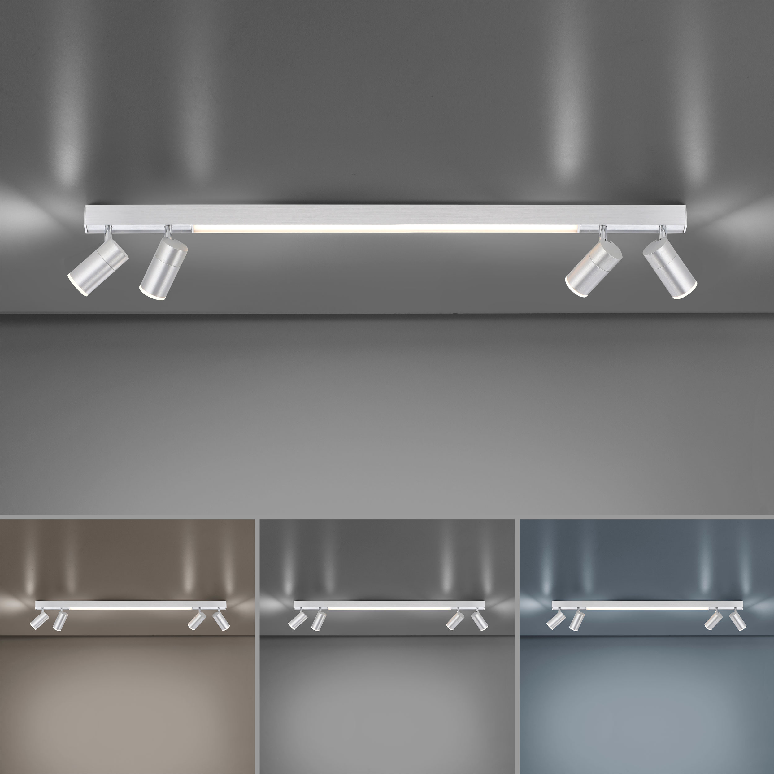 Paul Neuhaus LED-Deckenleuchte 5flg image number 3